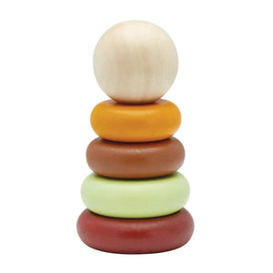 Plan Toys stacking tower natural 1yr+