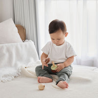 Plan Toys stacking tower natural 1yr+