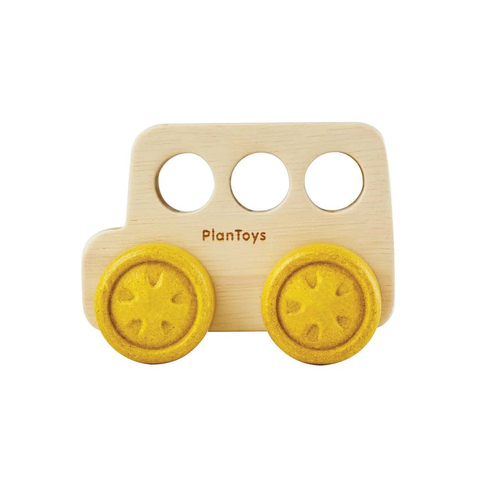 Plan Toys timber trail autobus 6 mnd+