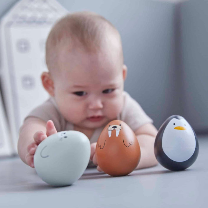 Plan Toys tumbler penguin 6 m+