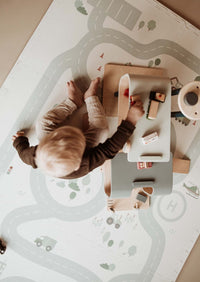 Play & Go speelmat Road 180 x 120 cm