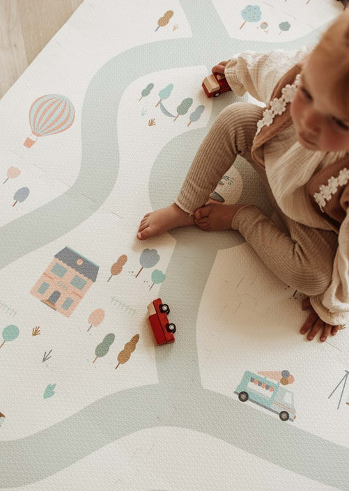 Play & Go speelmat village 180 x 120 cm