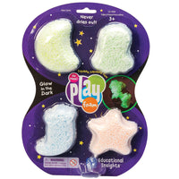 Playfoam foamclay glow in the dark 4 stks 3 jr+950EI1908