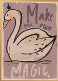 Studio loco poster magic swan 50 x 70 cm SLpostermagicswan