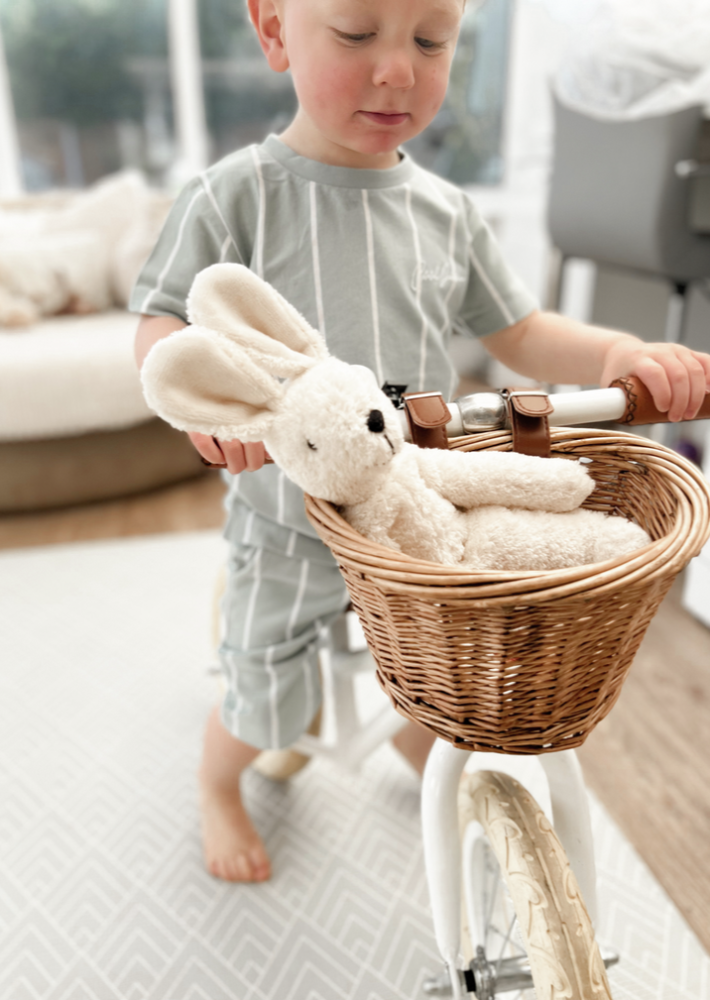 Senger Naturwelt cuddly toy floppy rabbit white 0 months +
