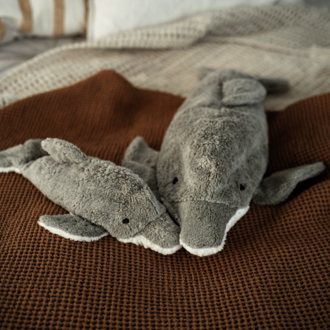Senger Naturwelt heat cuddly dolphin large 2 months +