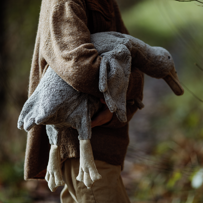 Senger Naturwelt heat cuddly goose gray large 2 months +