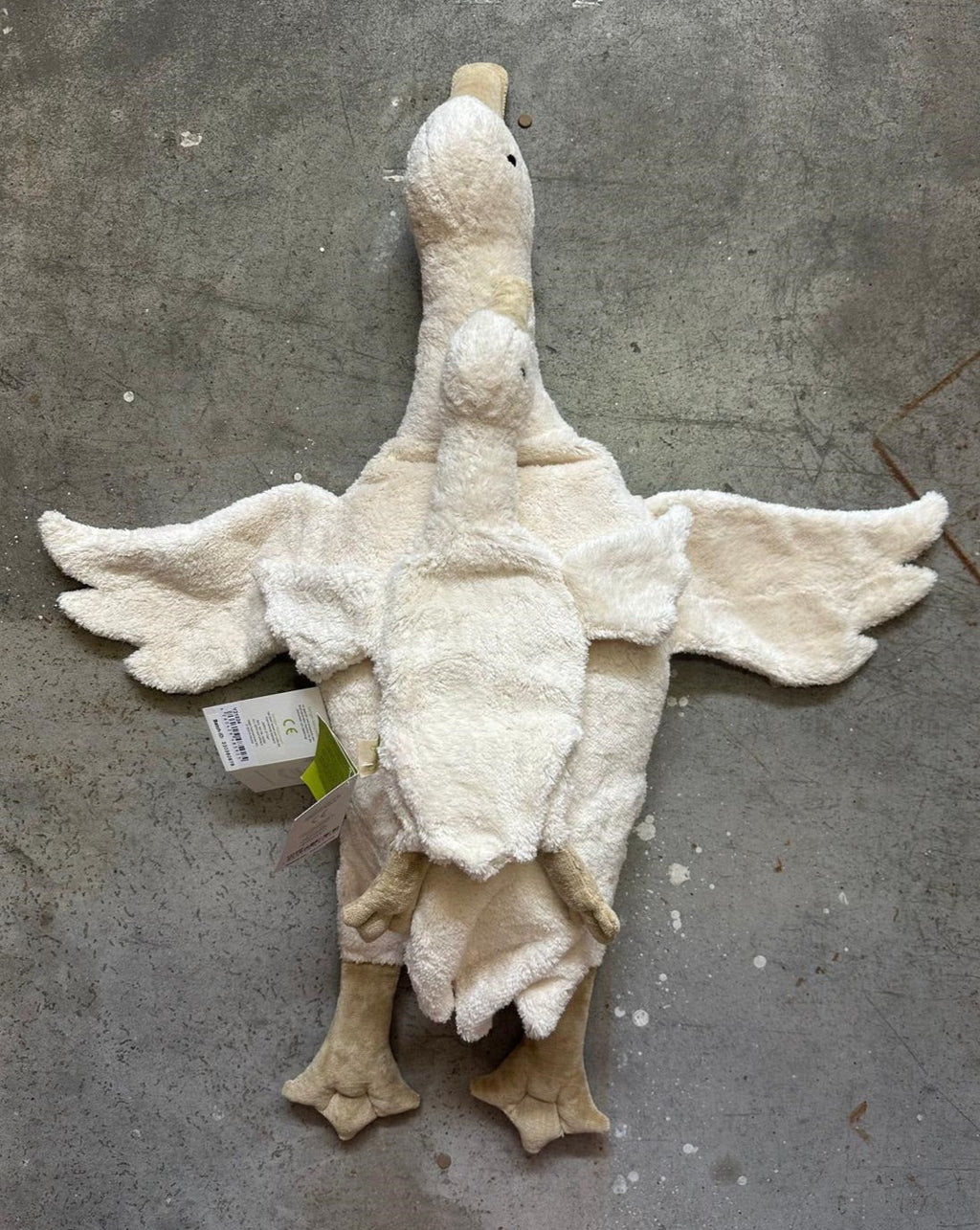 Senger Naturwelt heat cuddly goose white large 2 months+