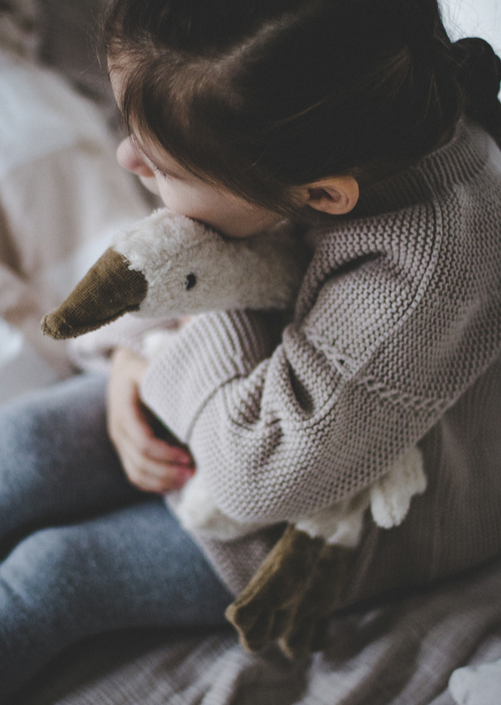 Senger Naturwelt heat soft toy goose white small 2 months+