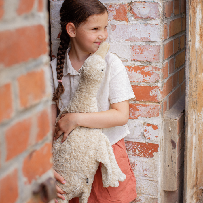 Senger Naturwelt warmteknuffel gans linen groot 2mnd 4260429481453 b