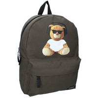 Skooter rugzak Trouble Maker bear with headphones 421-3935