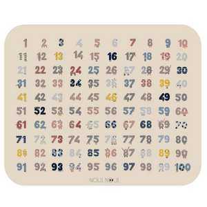 Noui Noui placemat XL counting