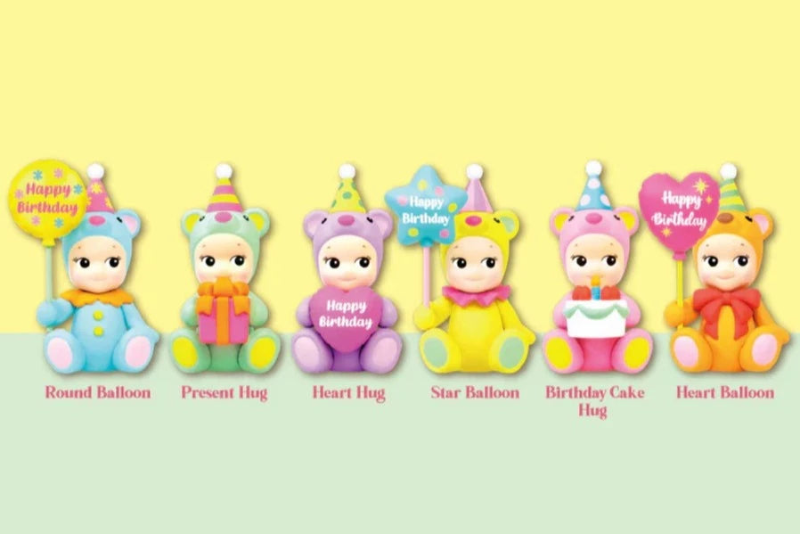Sonny Angel Happy Birthday gift bear 2023