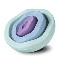 Stapelstein Bloom stacking stones 6 + 1 Rainbow pastel