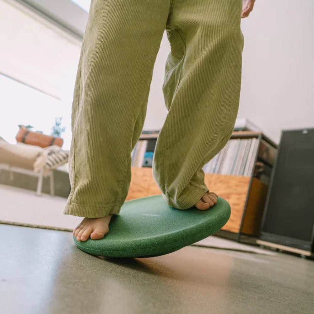 Buy Stapelstein balance board donkergroen