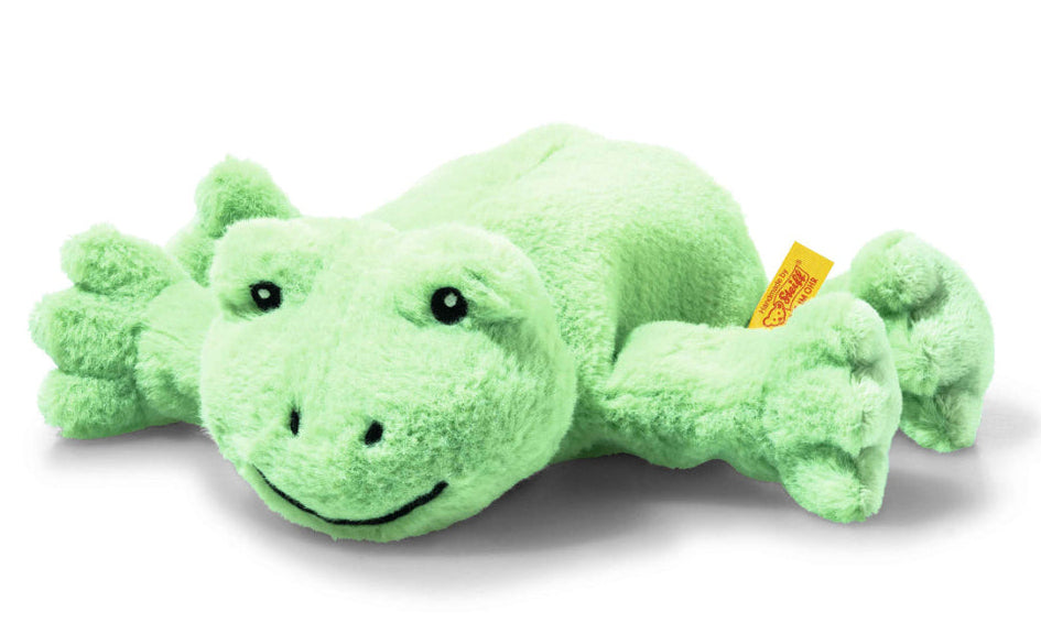 Steiff knuffel kikker floppy Cappy 20 cm lichtgroen