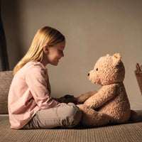 Steiff knuffel Jimmy teddybeer 55cm lichtbruin 4001505067181 b