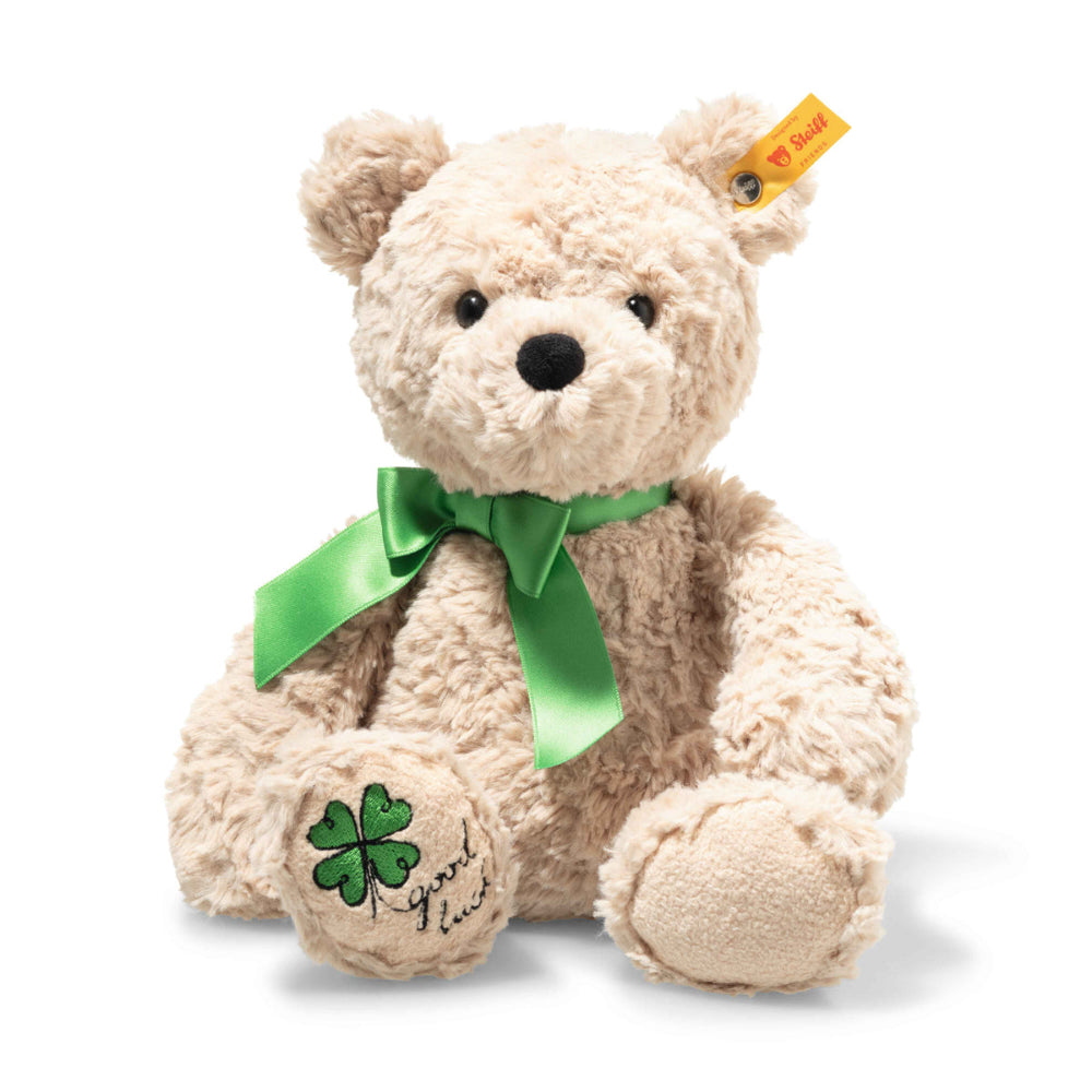 Steiff knuffel Jimmy teddybeer good luck 30cm beige 4001505114144 a