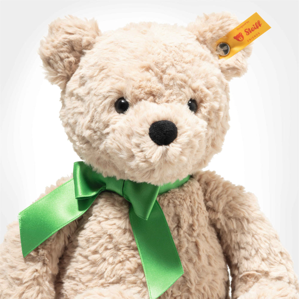 Steiff knuffel Jimmy teddybeer good luck 30cm beige 4001505114144 d
