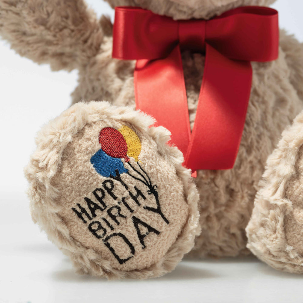 Buy Steiff knuffelbeer Jimmy happy birthday 35cm beige
