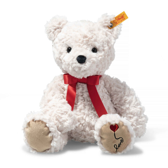 Steiff knuffel Jimmy teddybeer love 30cm cream 4001505113833 a