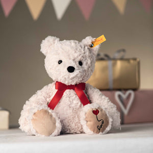 Steiff knuffel Jimmy teddybeer love 30cm cream 4001505113833 a