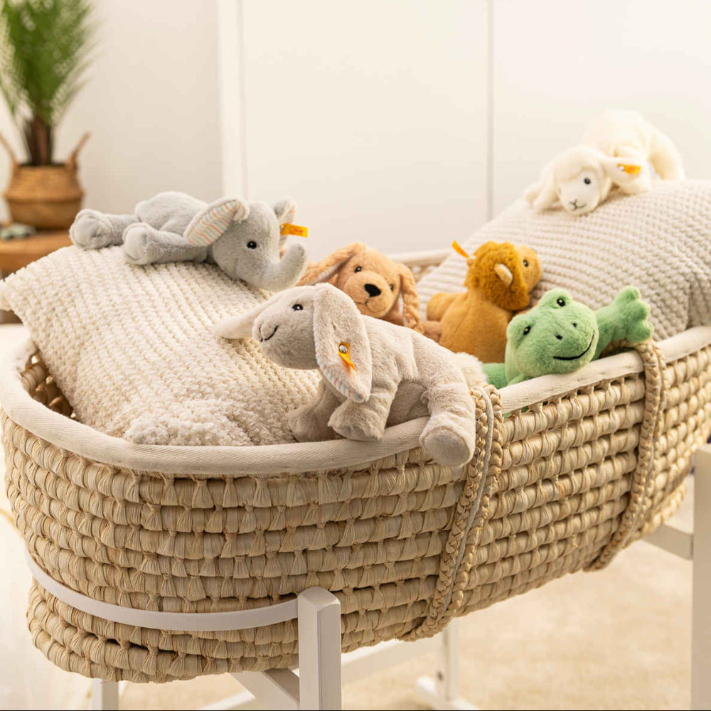 Steiff knuffel lammetje floppy Linda 20 cm wit 4001505242601 b