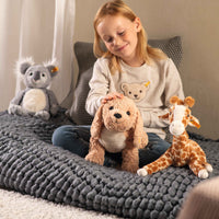 Steiff knuffelhond Berno 36cm beige 4001505067075 b