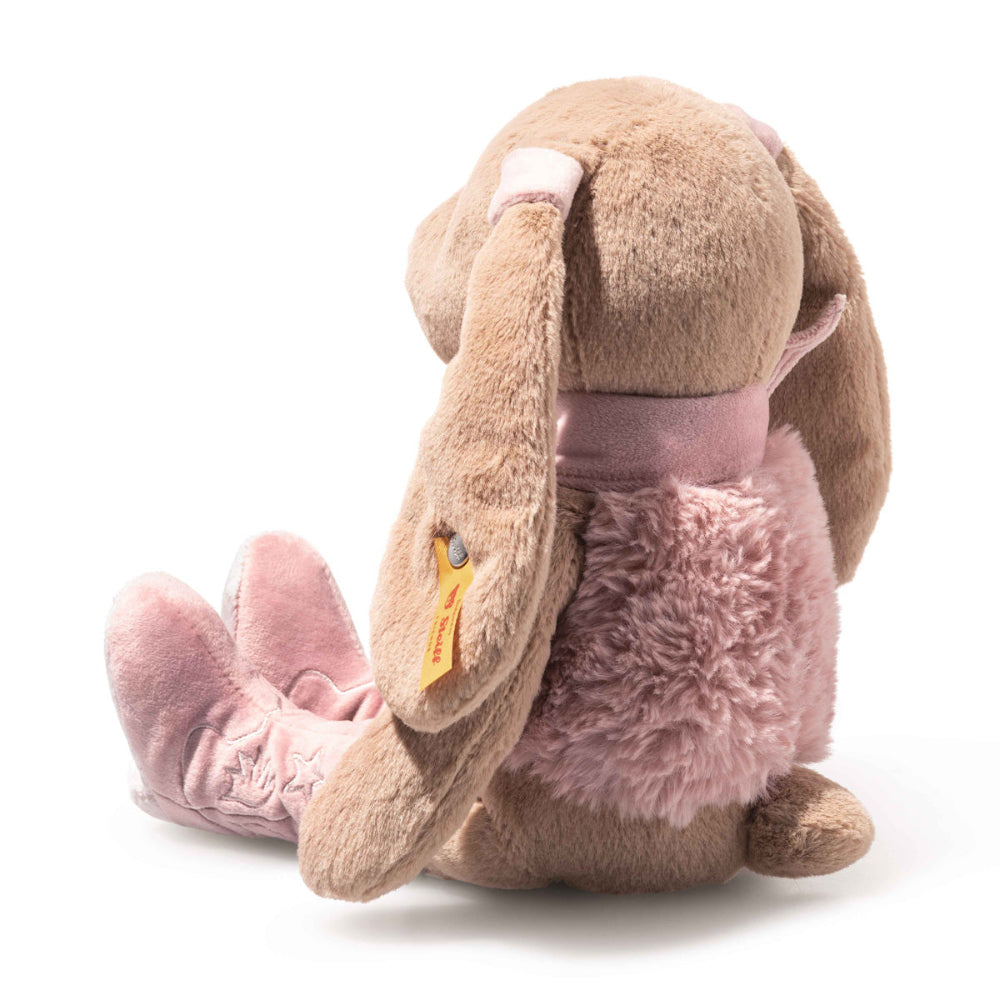 Steiff knuffel konijn Hoppie Cowgirl 32 cm 100% polyester