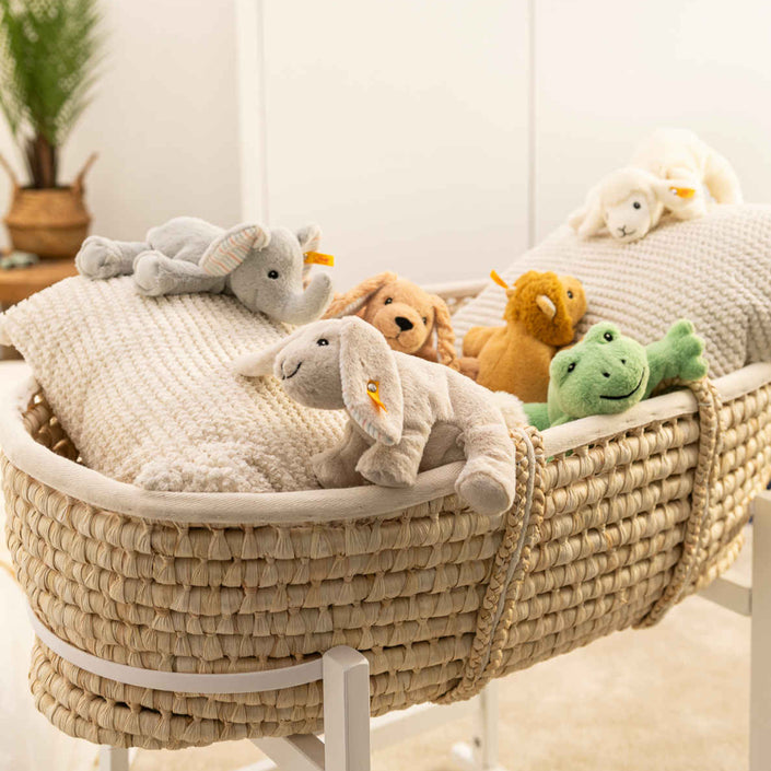 Steiff olifant knuffel Floppy Trampili 20cm grijs 4001505242656 b