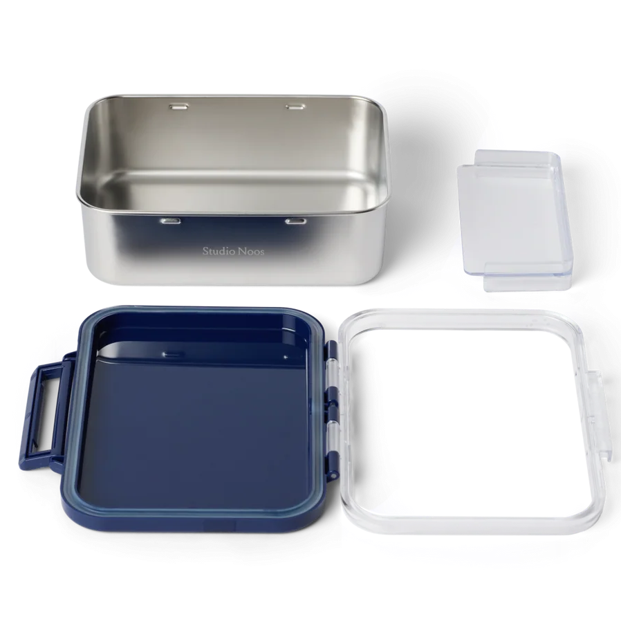 Petit Monkey bread bin stainless steel apple of my eye 6153326999924