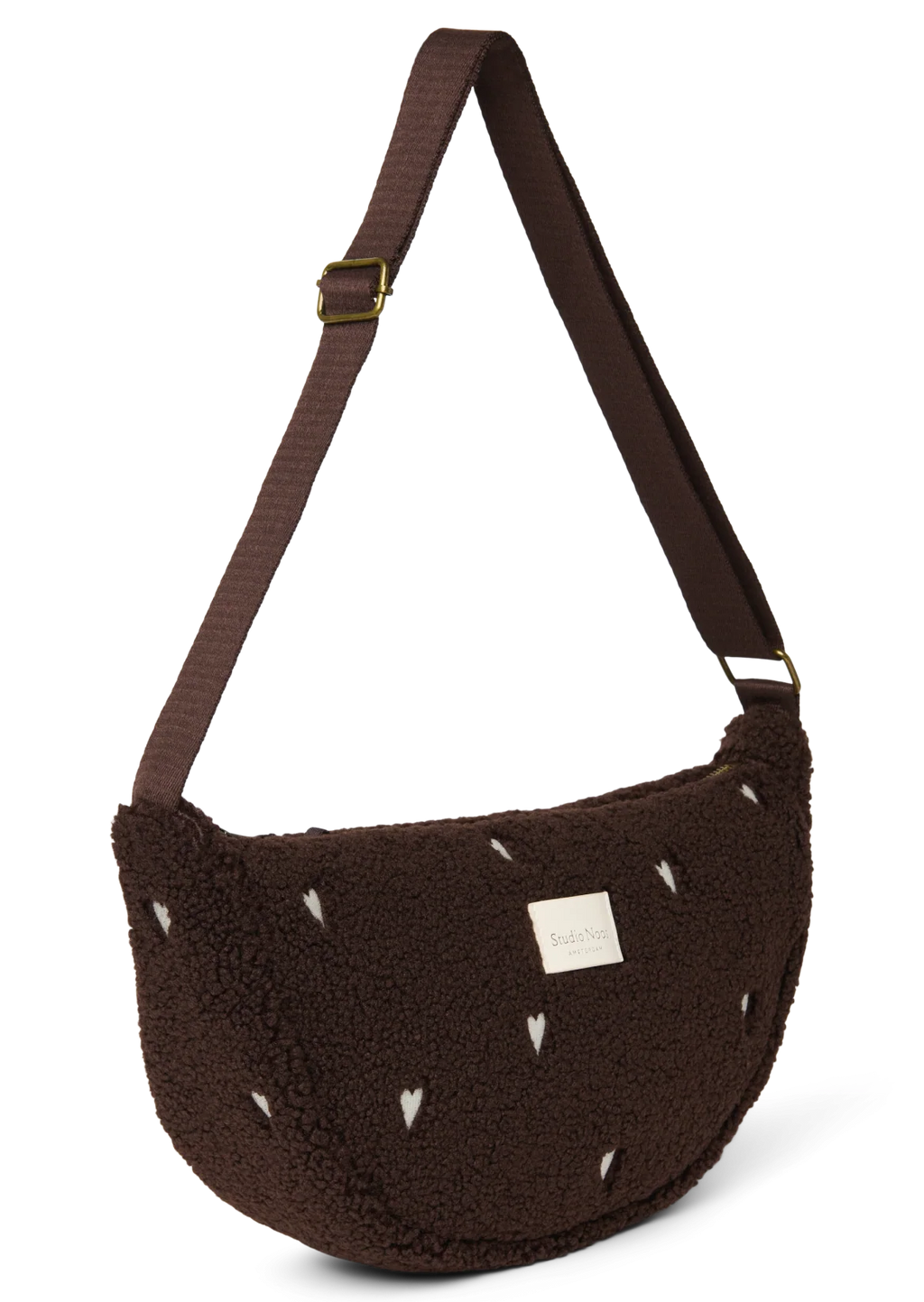 Buy Studio Noos fanny pack chocolate brown hearts
