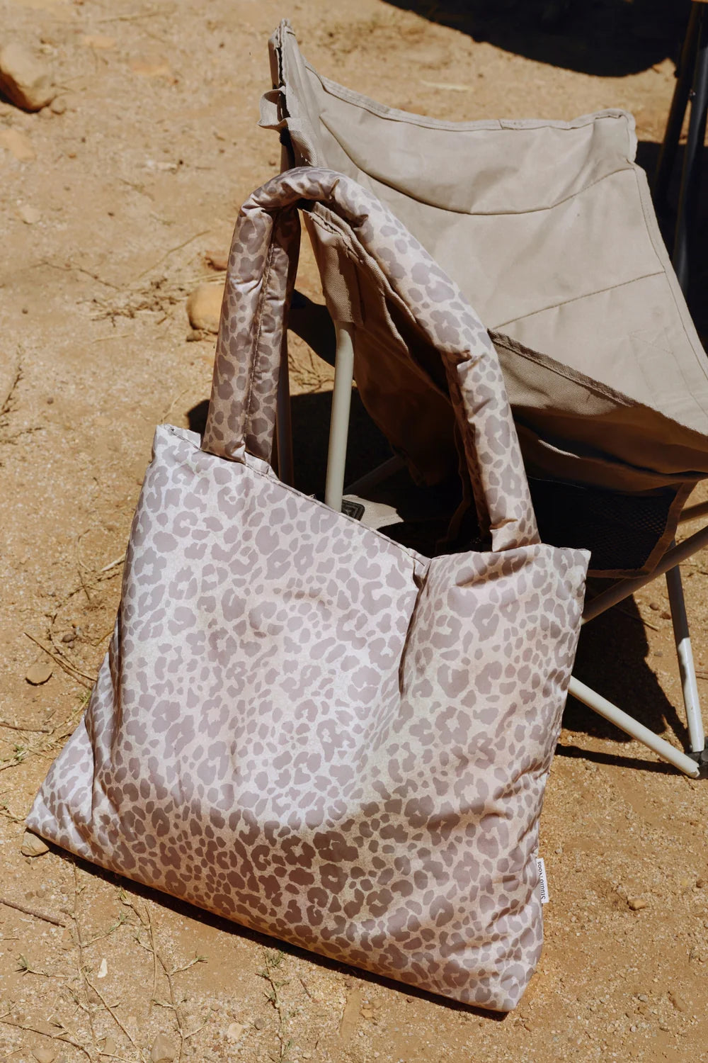 Buy Studio Noos puffy mom bag beige leopard