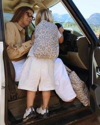 Studio Noos rugzak mini beige leopard b