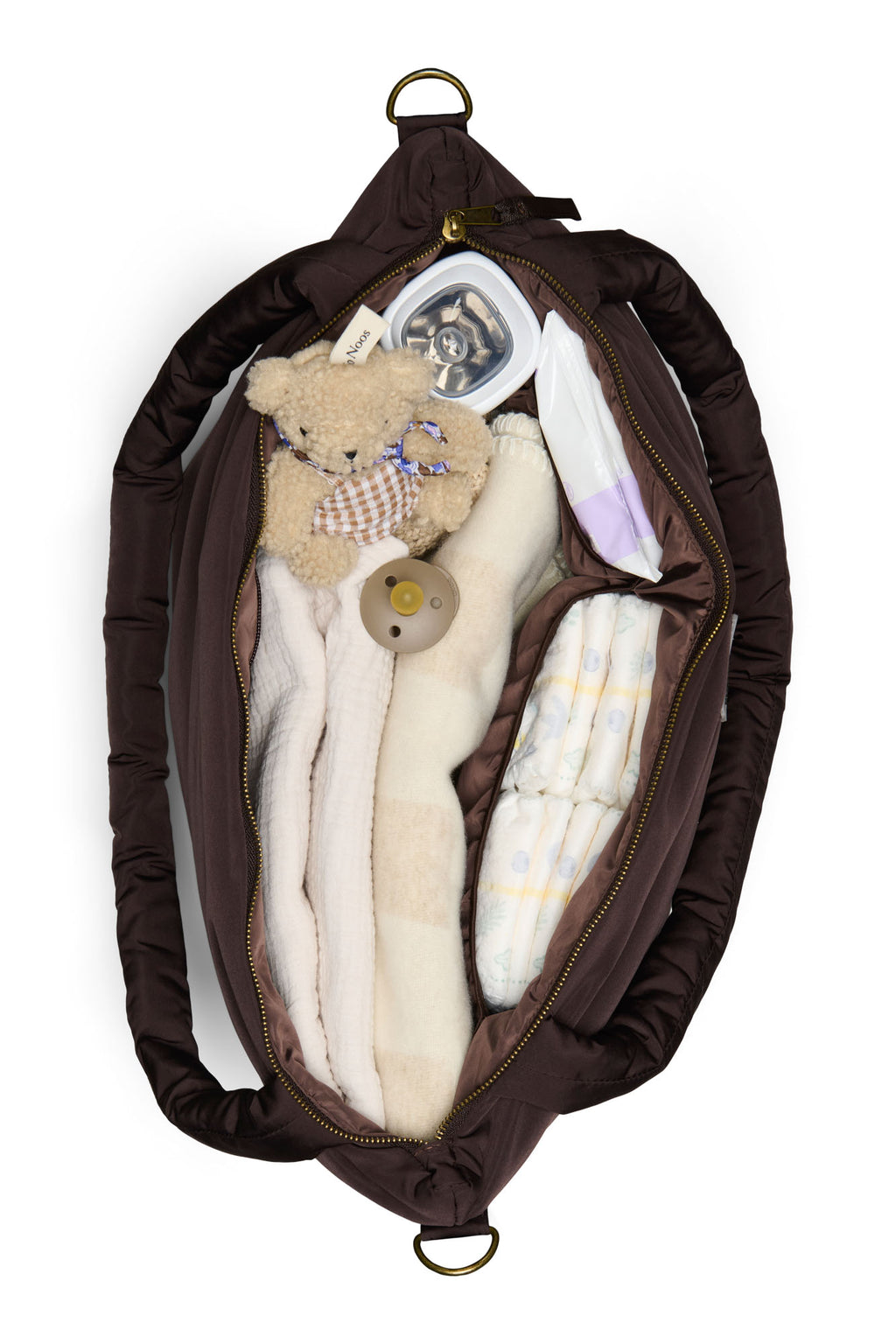 Buy Studio Noos puffy diaper bag brown