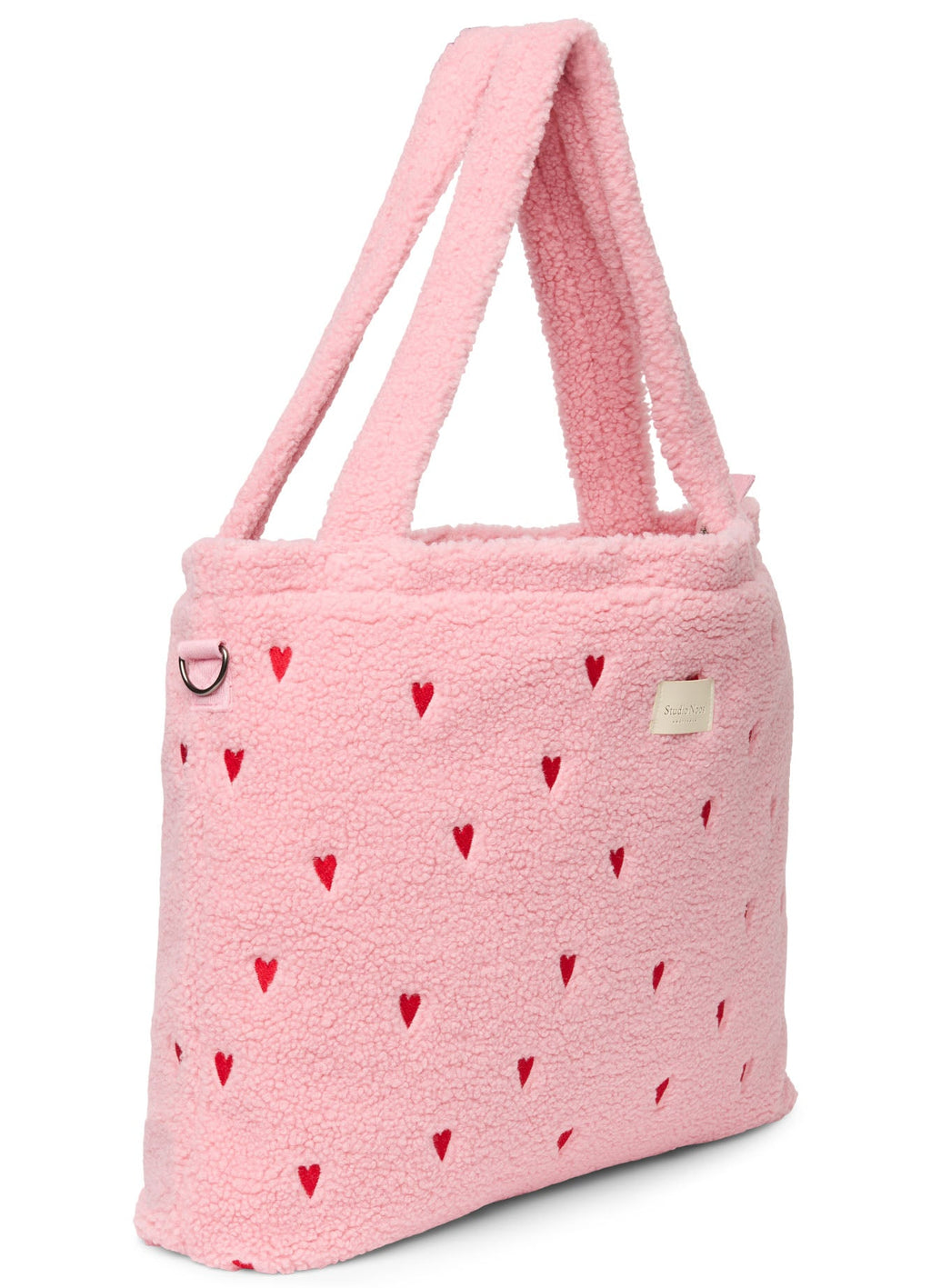 Buy Studio Noos diaper bag teddy light pink hearts