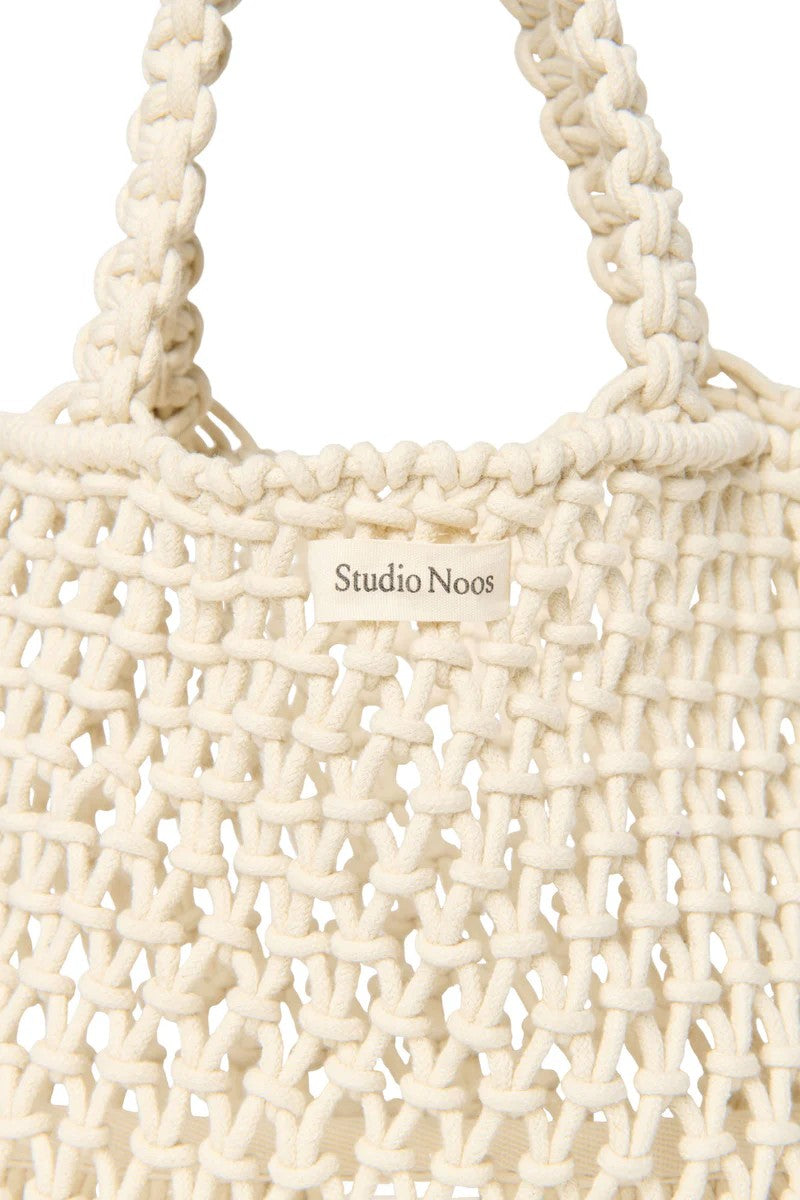 Studio Noos mini handbag macrame naturel MacrameMiniHandbagNatural