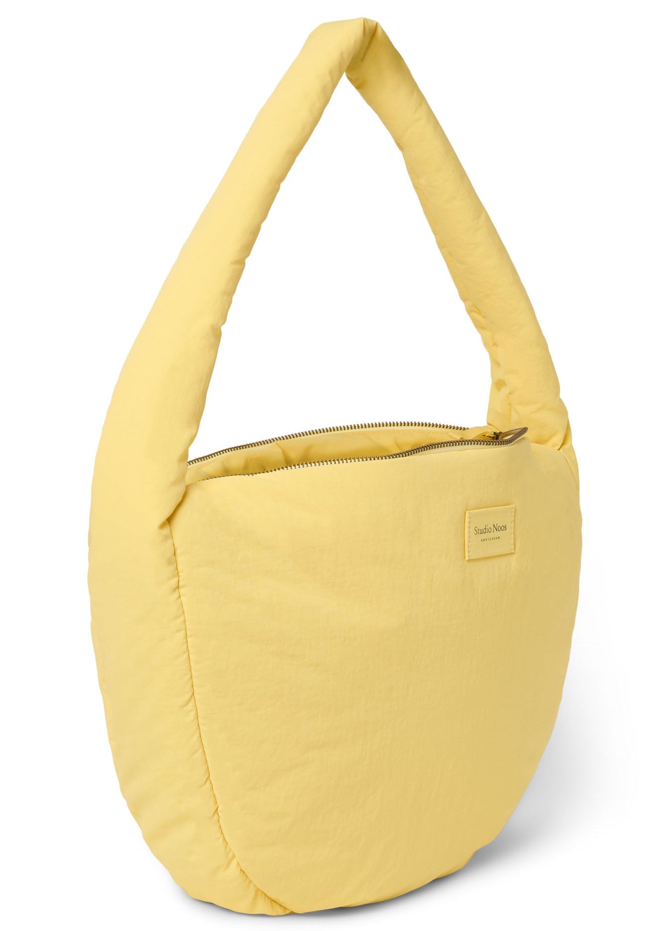 Studio Noos puffy cross body bag butter yellow 100% Polyester