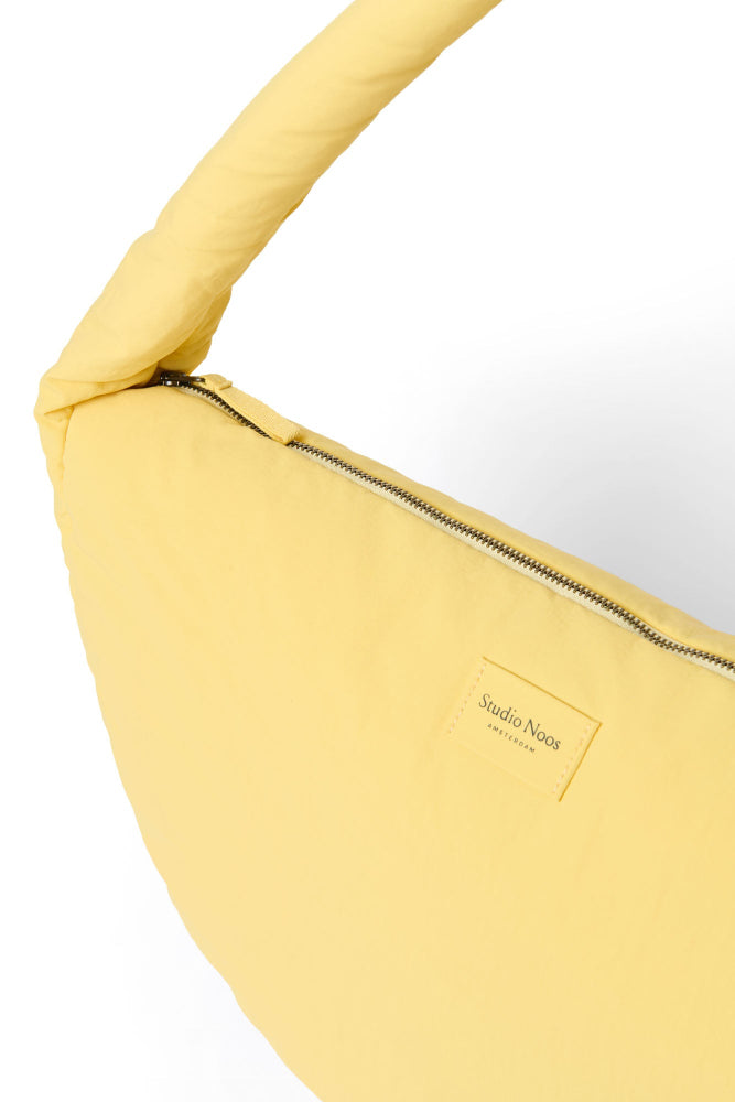 Studio Noos puffy cross body bag butter yellow