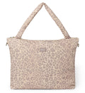 Studio Noos puffy diaper bag beige leopard 6151906669625 a