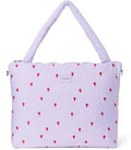 Studio Noos puffy diaper bag purple hearts 6151905750751 a