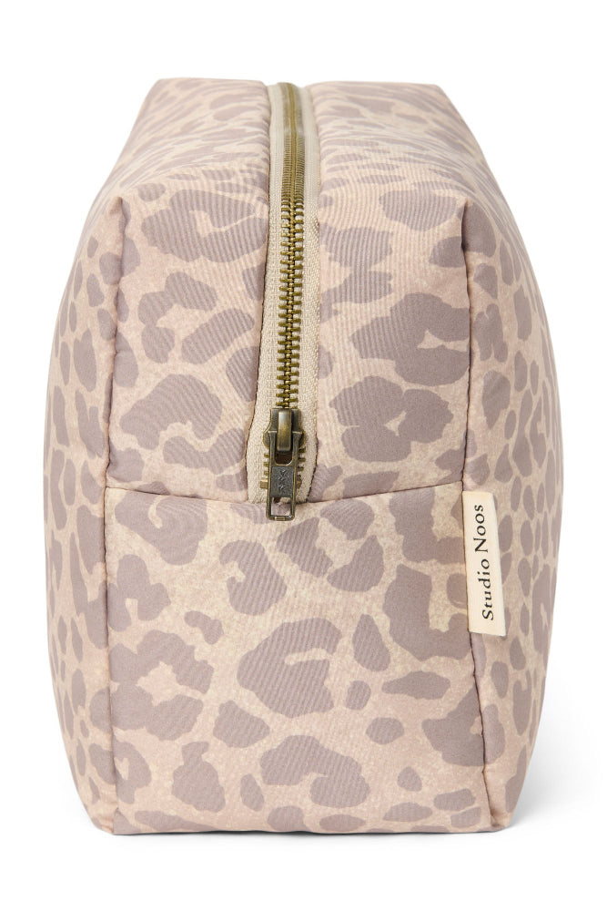 Studio Noos puffy toilettas beige leopard 6151906565552