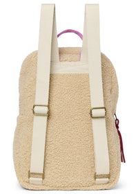 Studio Noos rugzak Teddy ecru/purple midiTeddyMidiBackpackecrupurplec
