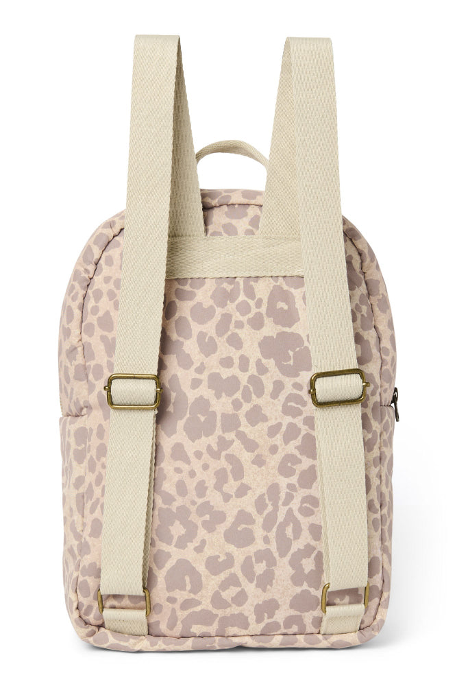 Studio Noos rugzak midi beige leopard 100% polyester