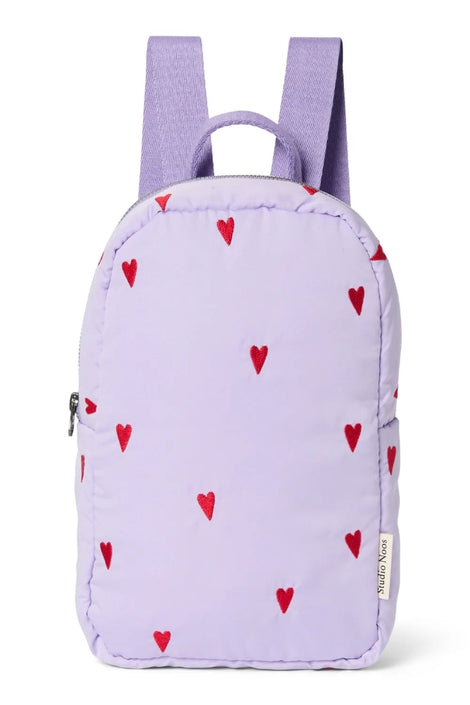 Studio Noos rugzak mini purple hearts 6151905925944 a