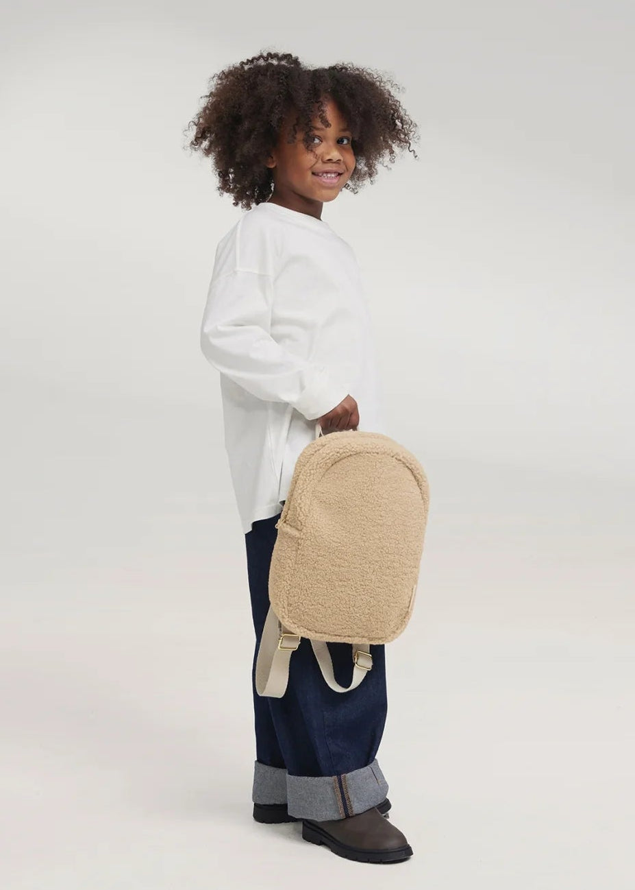 Buy Studio Noos rugzak mini teddy ecru