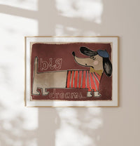 Studio loco poster Teckel 70 x 50 cm