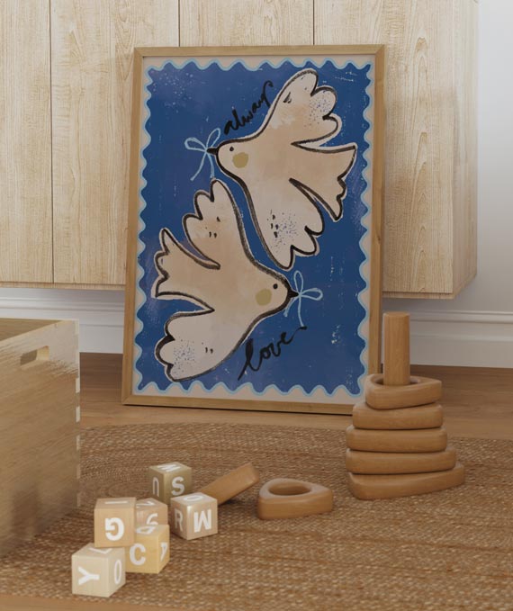 Studio loco poster always love 50 x 70 cm