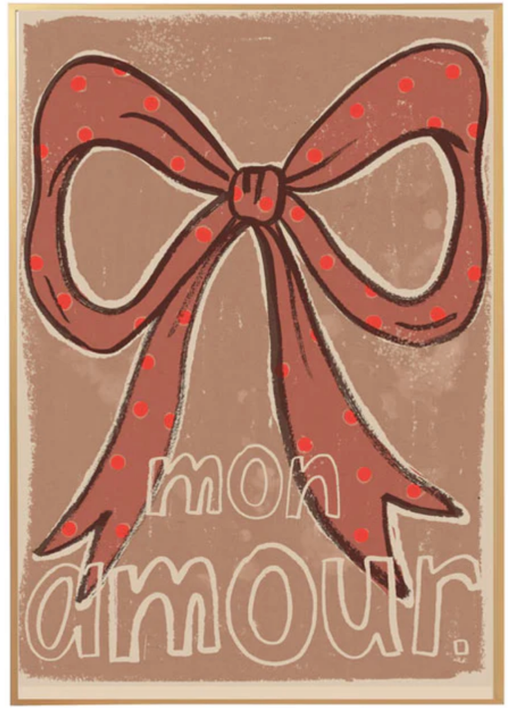 Studio loco poster bow 50 x 70 cm