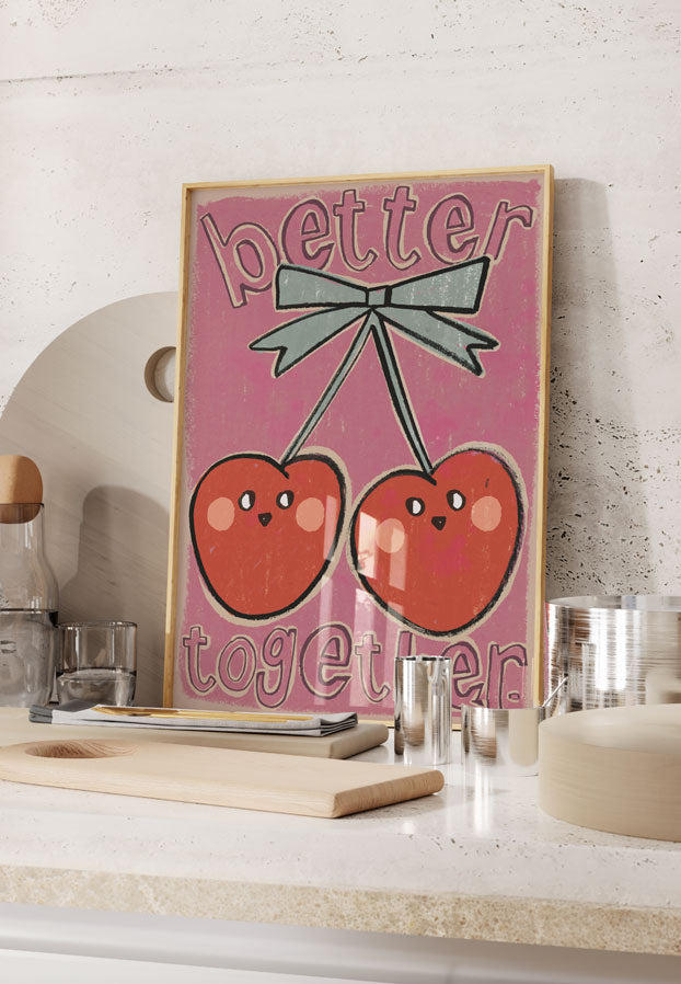 Buy Studio loco poster cherries 50 x 70 cm